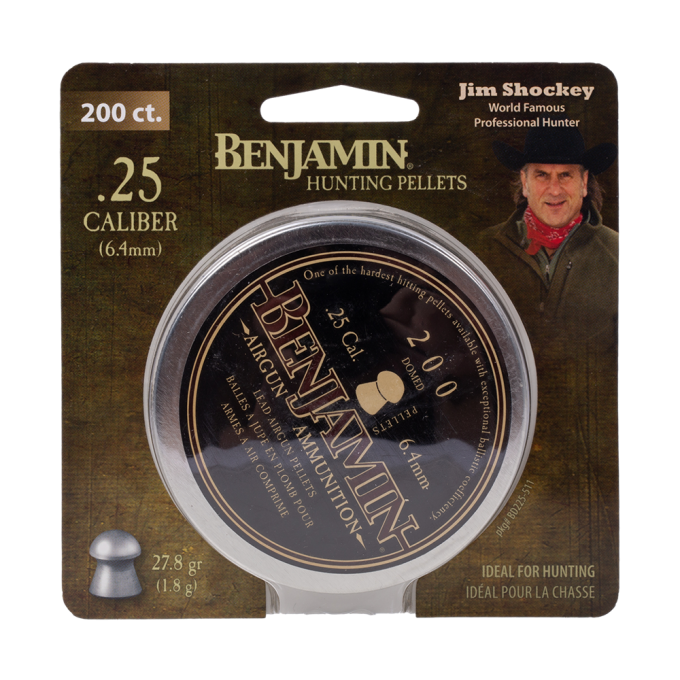 Пуля пневматическая BENJAMIN DISCOVERY DOMED 6,35мм, 1,8гр (200 шт.) 00020282 Пуля пневматическая BENJAMIN DISCOVERY DOMED 6,35мм, 1,8гр (200 шт.) 00020282