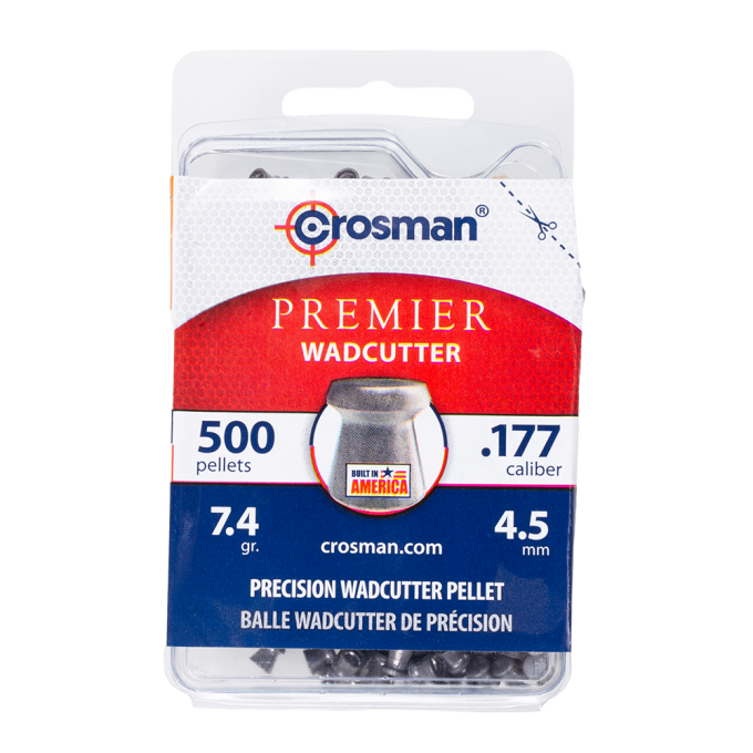 Пуля пневматическая CROSMAN WADCUTTER 4,5мм, 7,4гр (500 шт.) 00000034 Пуля пневматическая CROSMAN WADCUTTER 4,5мм, 7,4гр (500 шт.) 00000034