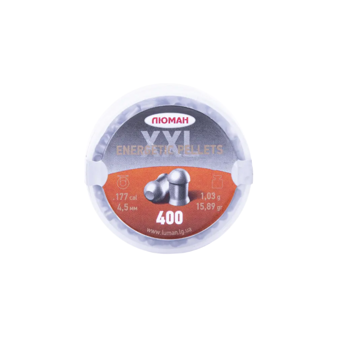 Пуля пневматическая ENERGETIC PELLETS XХL, 1,03 гр, 4,5 мм (400 шт.) 00183771 Пуля пневматическая ENERGETIC PELLETS XХL, 1,03 гр, 4,5 мм (400 шт.) 00183771